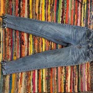 A loves a, skinny jeans.